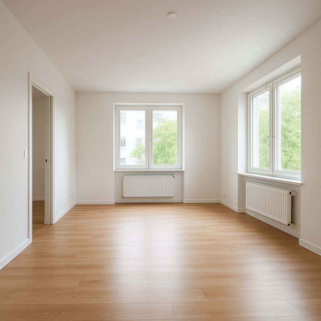 Après — Appartement en situation d'accumulation extrême